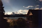 Maligne Lake, Bootshütte